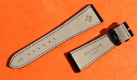 patek philippe watch strap sizes|Patek Philippe crocodile strap.